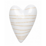 Räder Räder Hart van porselein wit (met goudopdruk)