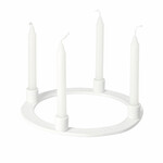 Räder Räder Kaarsenstandaard Krans met blaadjes