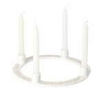 Räder Räder Kaarsenstandaard Krans met gouden stippen