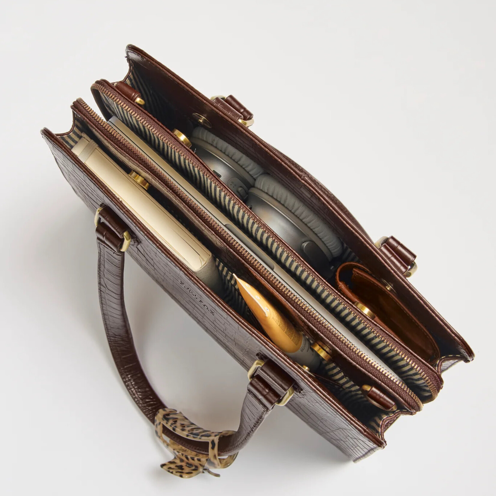 O My Bag O My Bag Blair Chocolate Croco