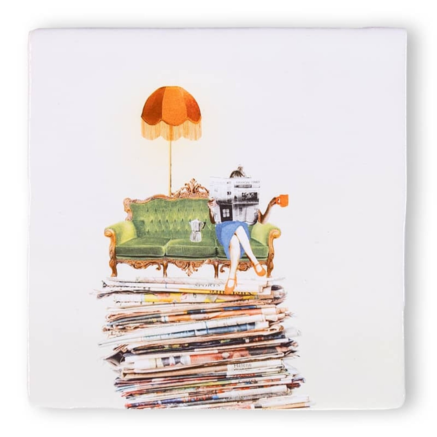 StoryTiles StoryTiles Siertegel 10x10 Dank je/Troost/Trots