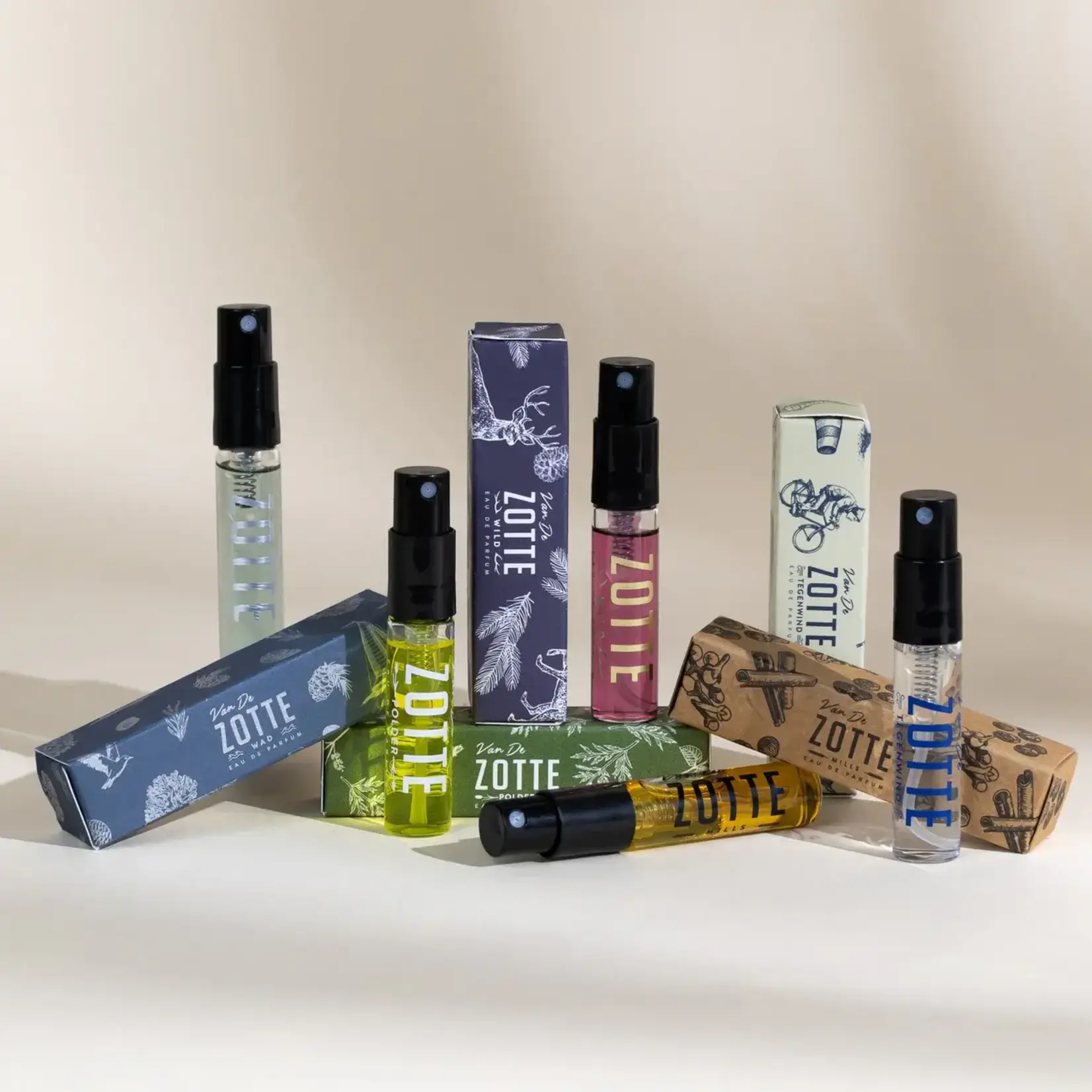 Van de Zotte Van De Zotte Parfum Sample Kit 5 soorten