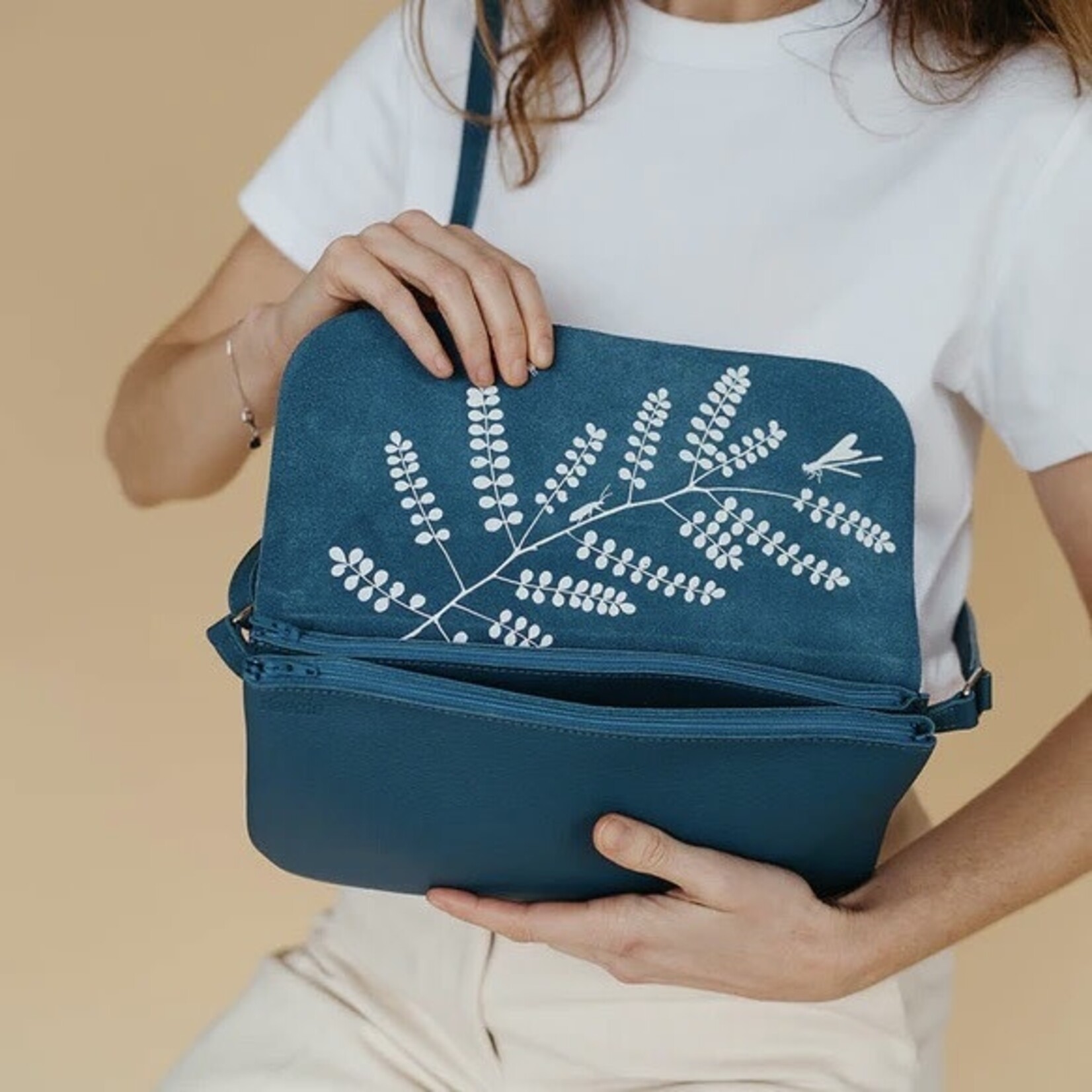 Keecie Keecie Bag Double Up (2 kleuren) Faded Blue