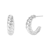 Atelier Brandlinger Brandlinger oorringen Jaipur witgoud verguld