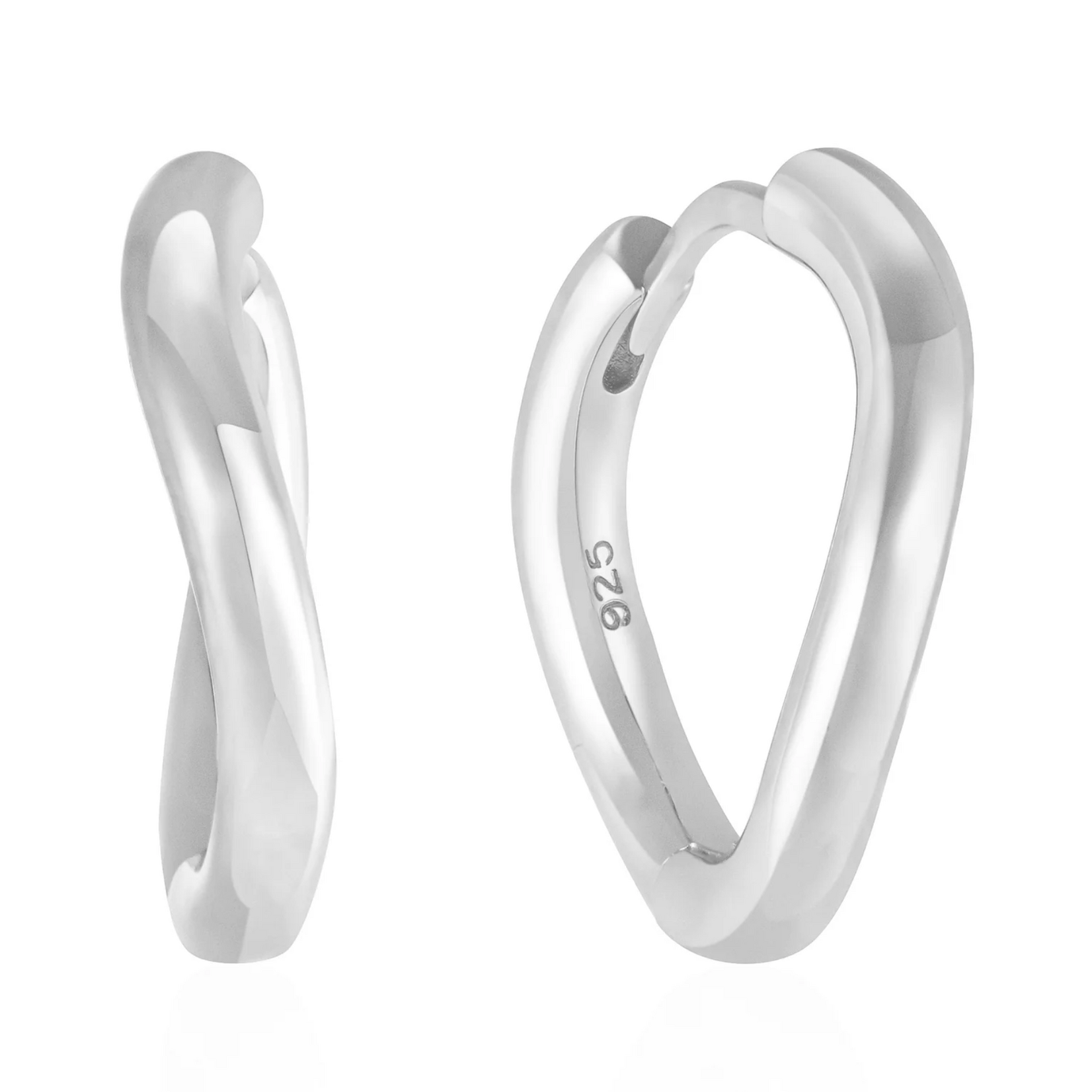 Atelier Brandlinger Brandlinger oorringen Ischgl witgoud verguld