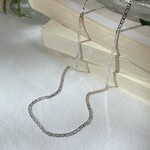 Atelier Brandlinger Brandlinger collier Como witgoud verguld