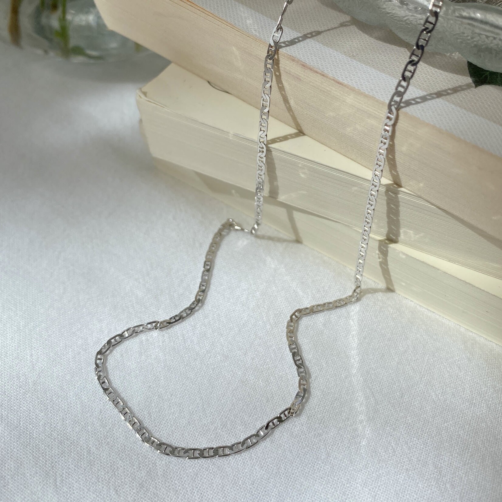 Atelier Brandlinger Brandlinger collier Como witgoud verguld