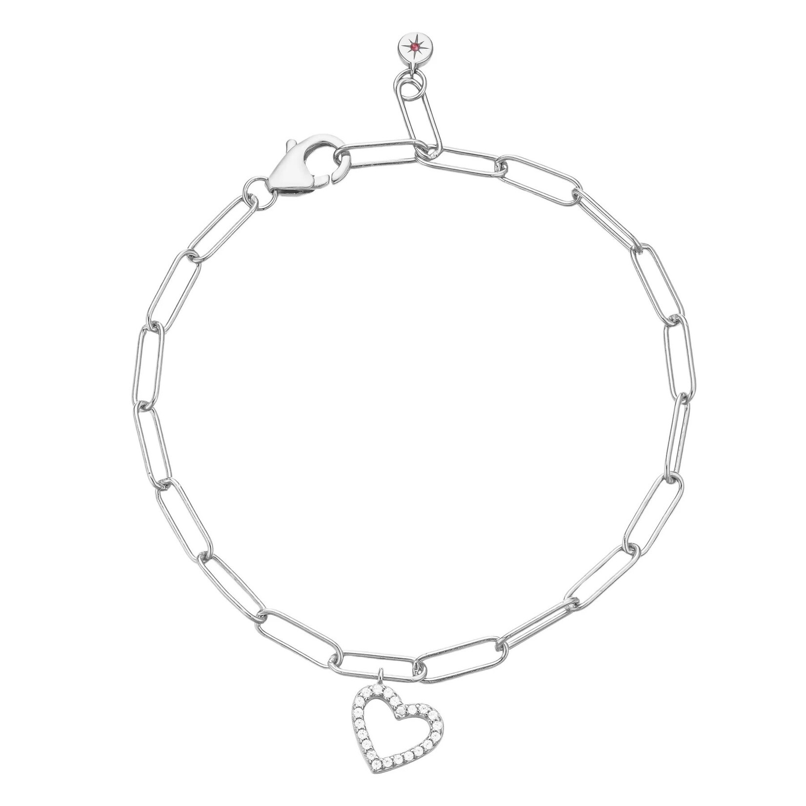 Atelier Brandlinger Brandlinger armband Amour witgoud verguld