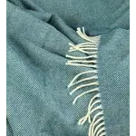 McNutt of Donegal McNutt plaid merino lamswol 200 x 145 cm Spotted Kingfisher