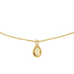 Jackie Gold Jackie Gold Amstel Citrine Necklace