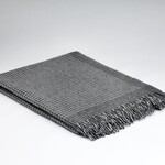 McNutt of Donegal McNutt plaid cashmere/lamswol 200 x 145 cm Alpine Limestone