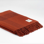 McNutt of Donegal McNutt plaid cashmere/lamswol 200 x 145 cm Aspen Burnt Orange