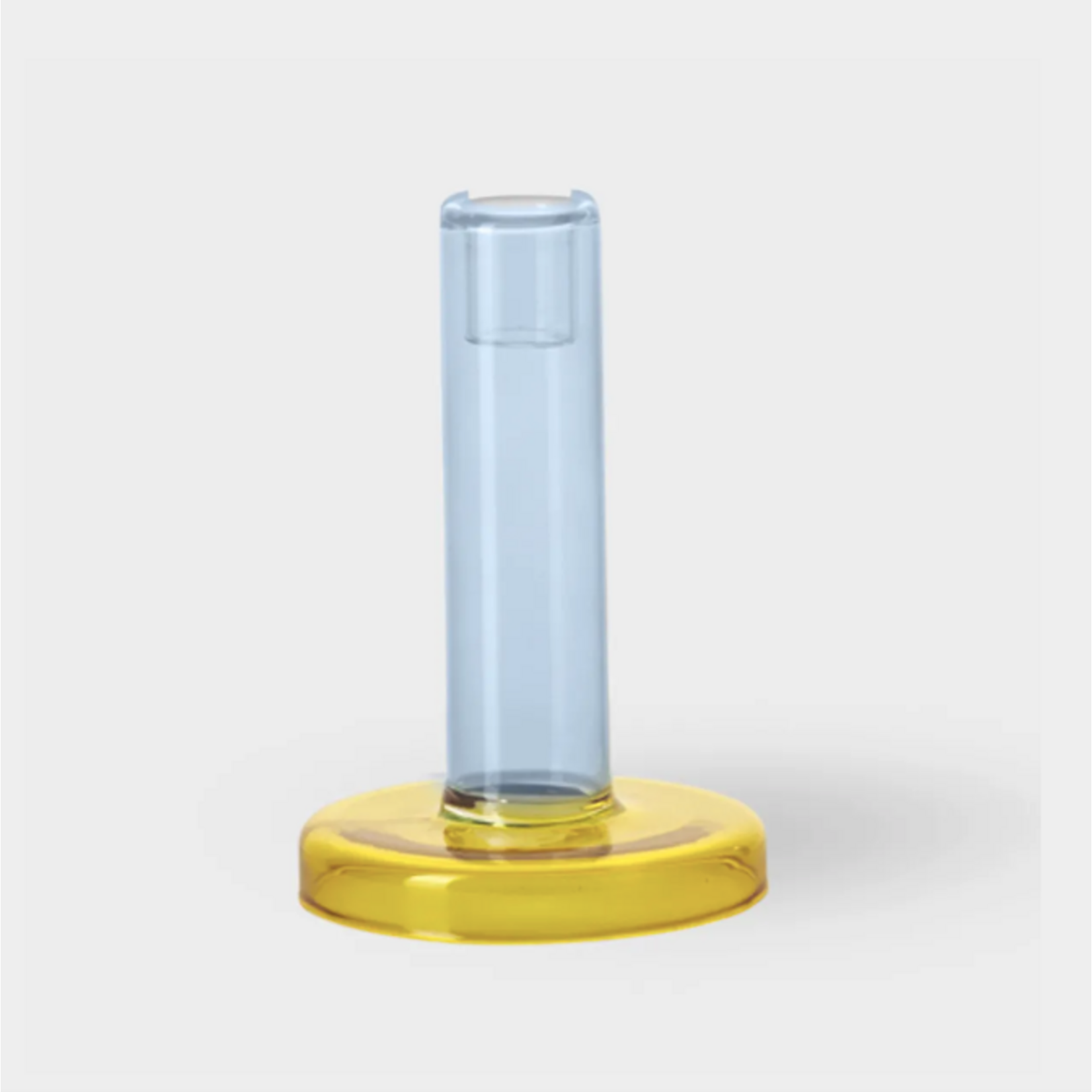 &Klevering &Klevering kaarsenstandaard Bole S blauw/geel