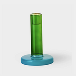 &Klevering &Klevering kaarsenstandaard Bole S groen/blauw