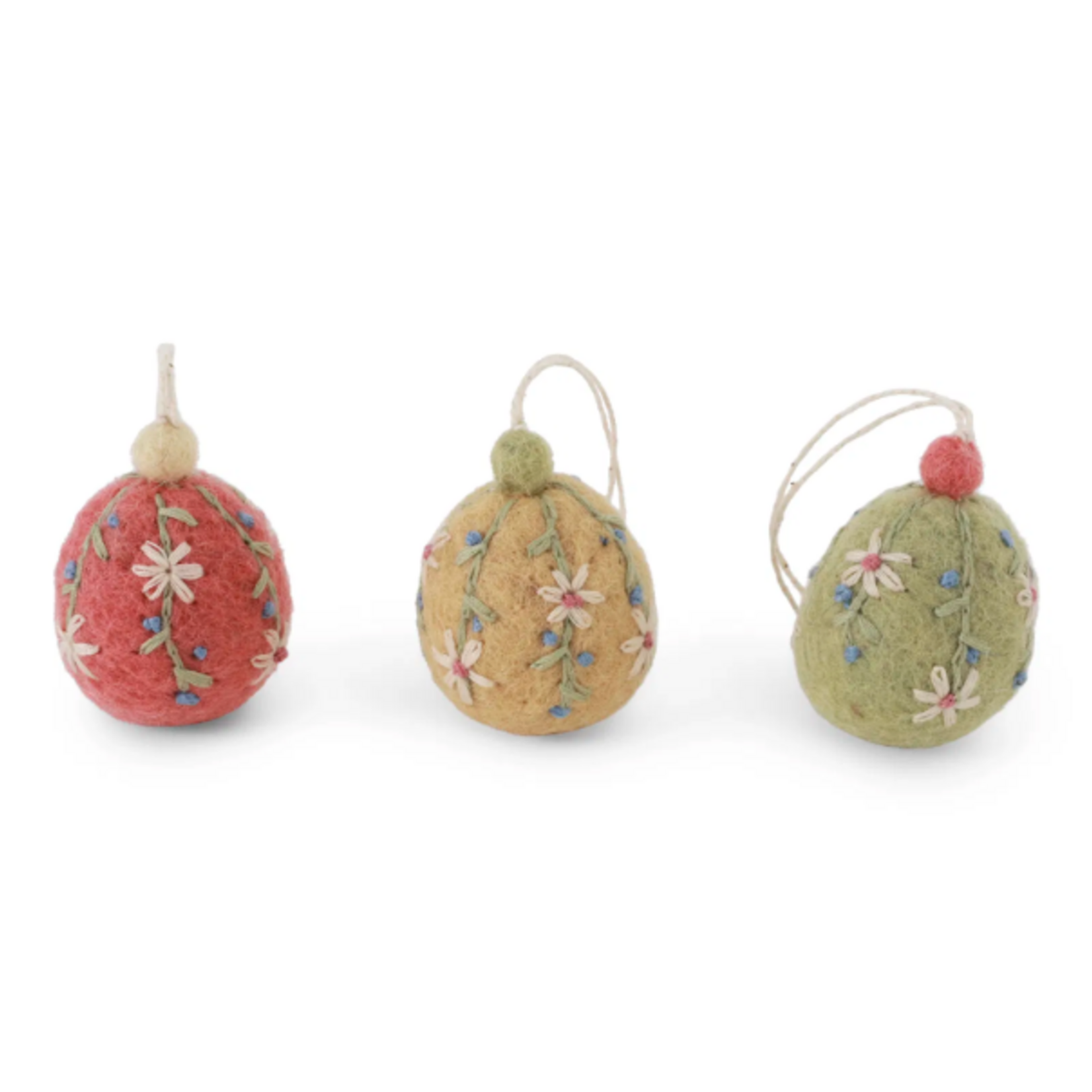 Gry & Sif Gry & Sif Eitjes met borduurwerk, (keuze uit drie soorten)