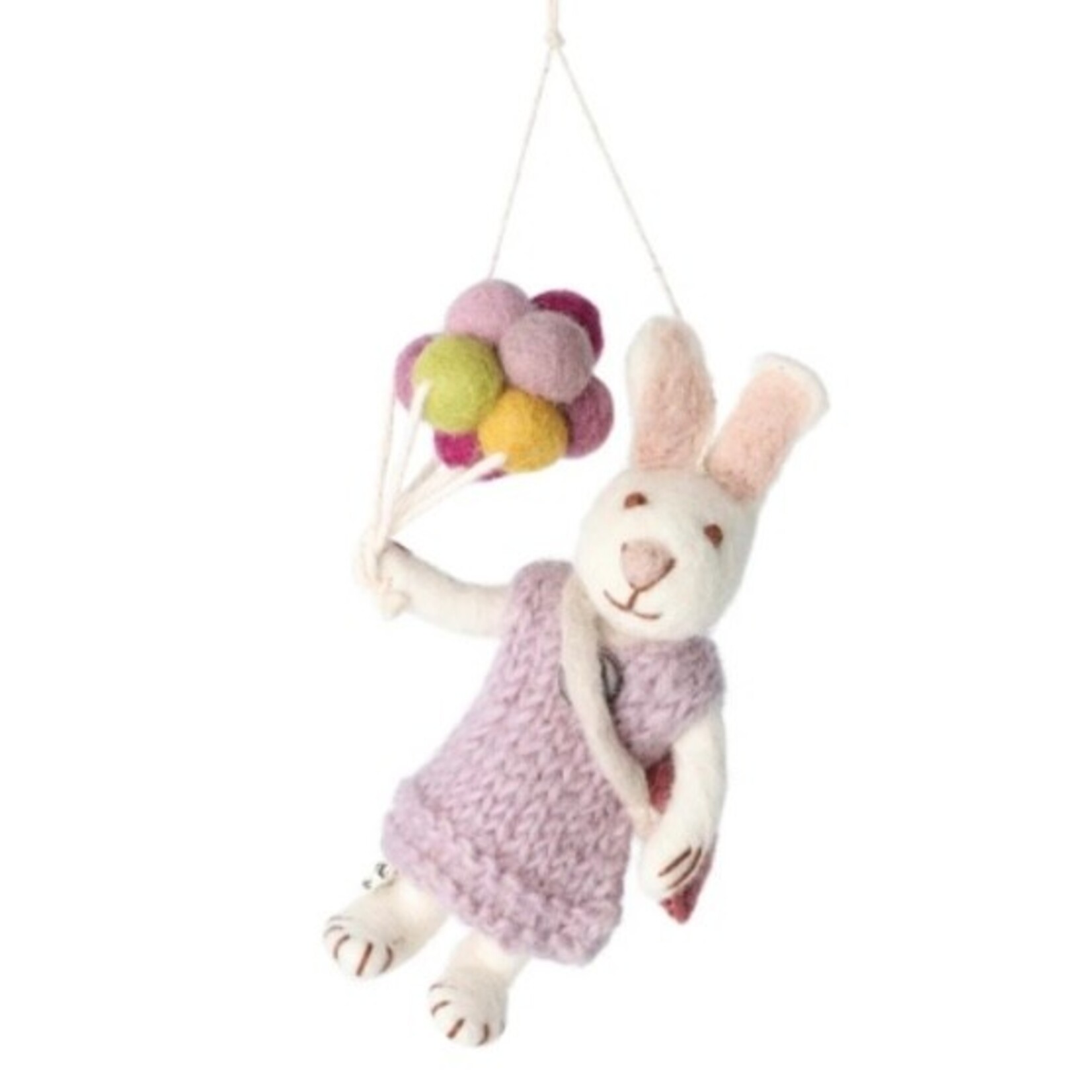 Gry & Sif Gry & Sif Konijn met Ballonnen (2 soorten)