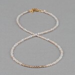 Jéh Jewels Jeh Jewels collier met parels en goldfilled 20353