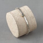 Jéh Jewels Jeh Jewels armband zilver en 9 karaat met Labradoriet facet 21204