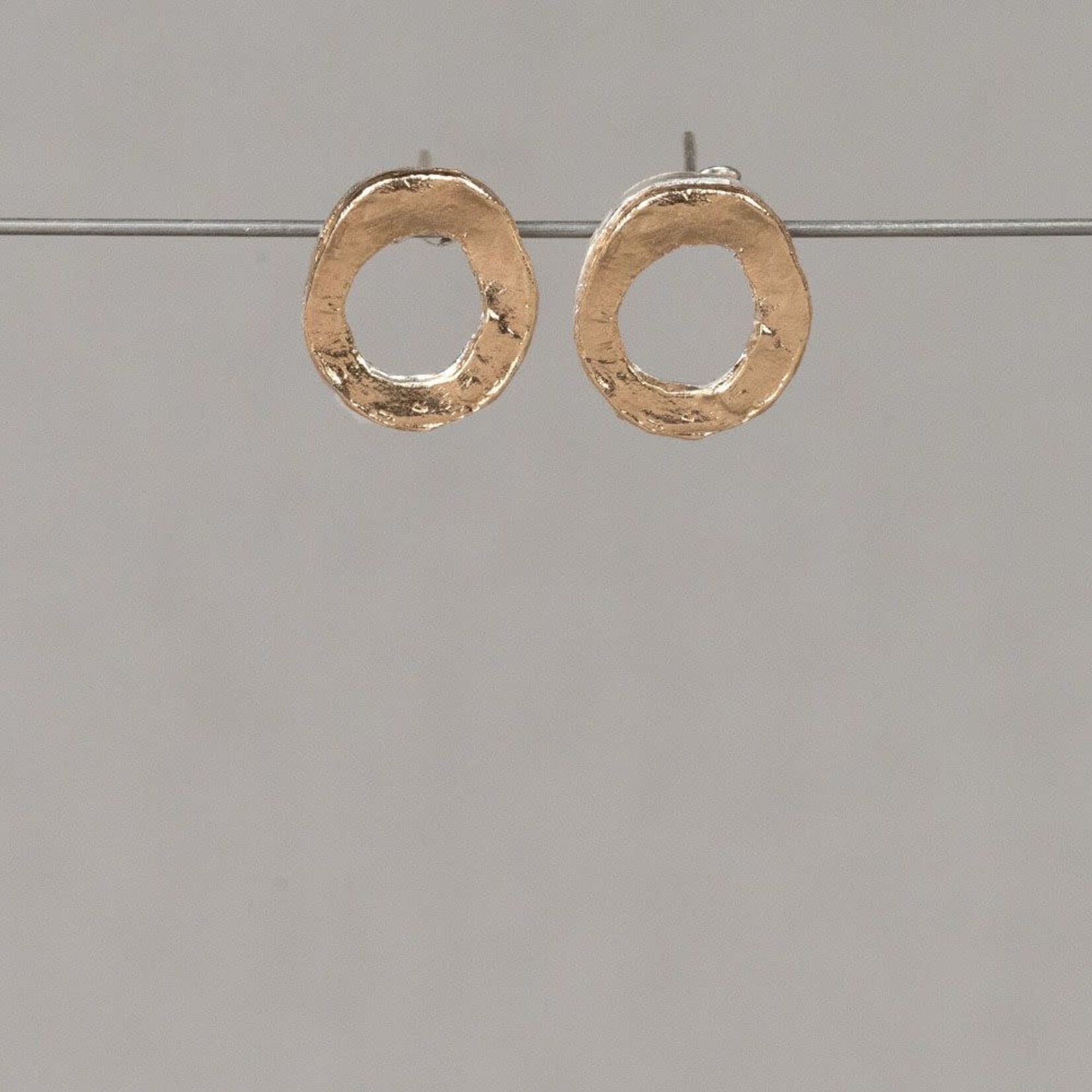 Jéh Jewels Jeh Jewels oorstekers zilver en verguld kringen 21555