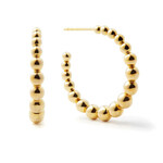 Atelier Brandlinger Brandlinger oorringen San José (geelgoud/witgoud verguld)