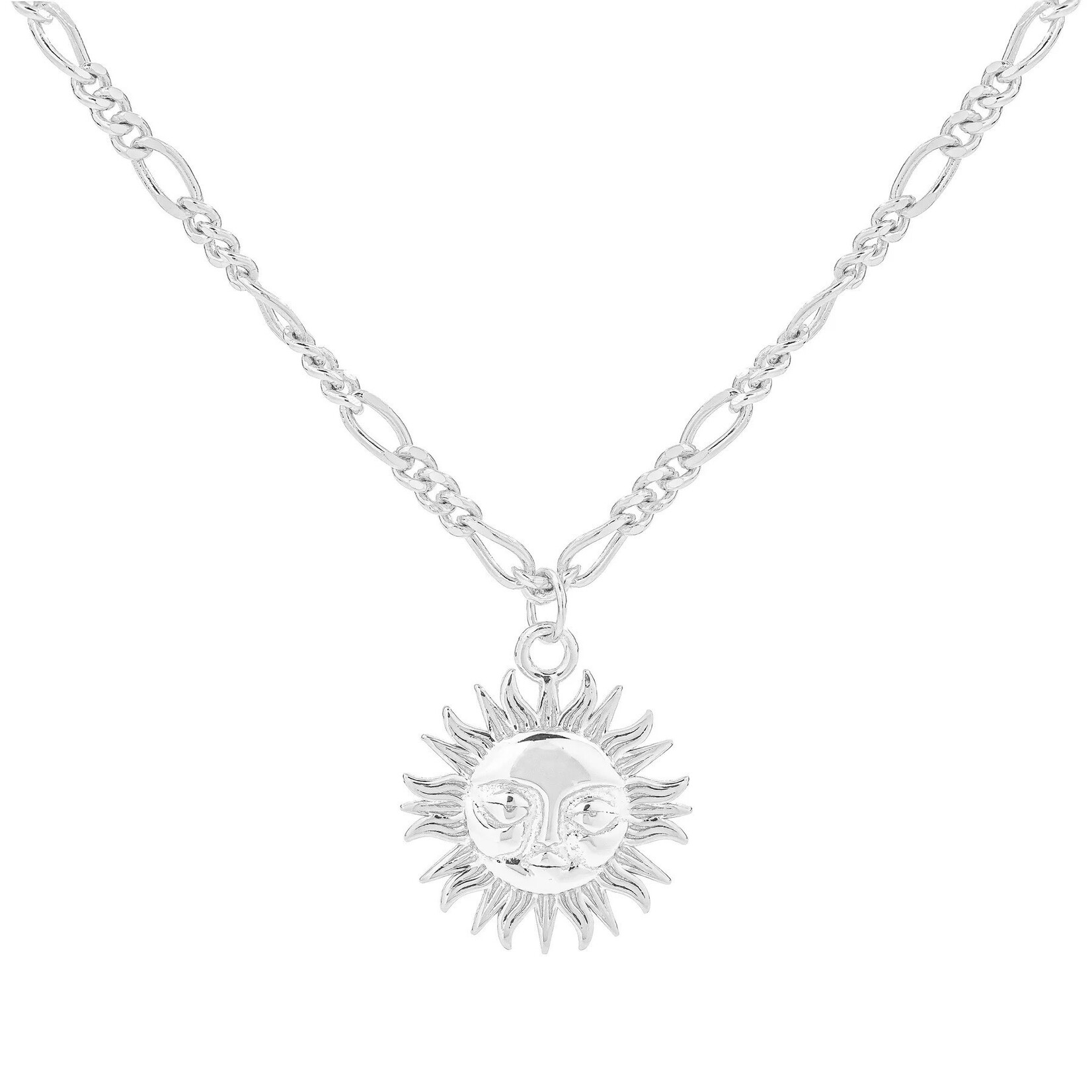 Atelier Brandlinger Brandlinger collier Salerno witgoud verguld