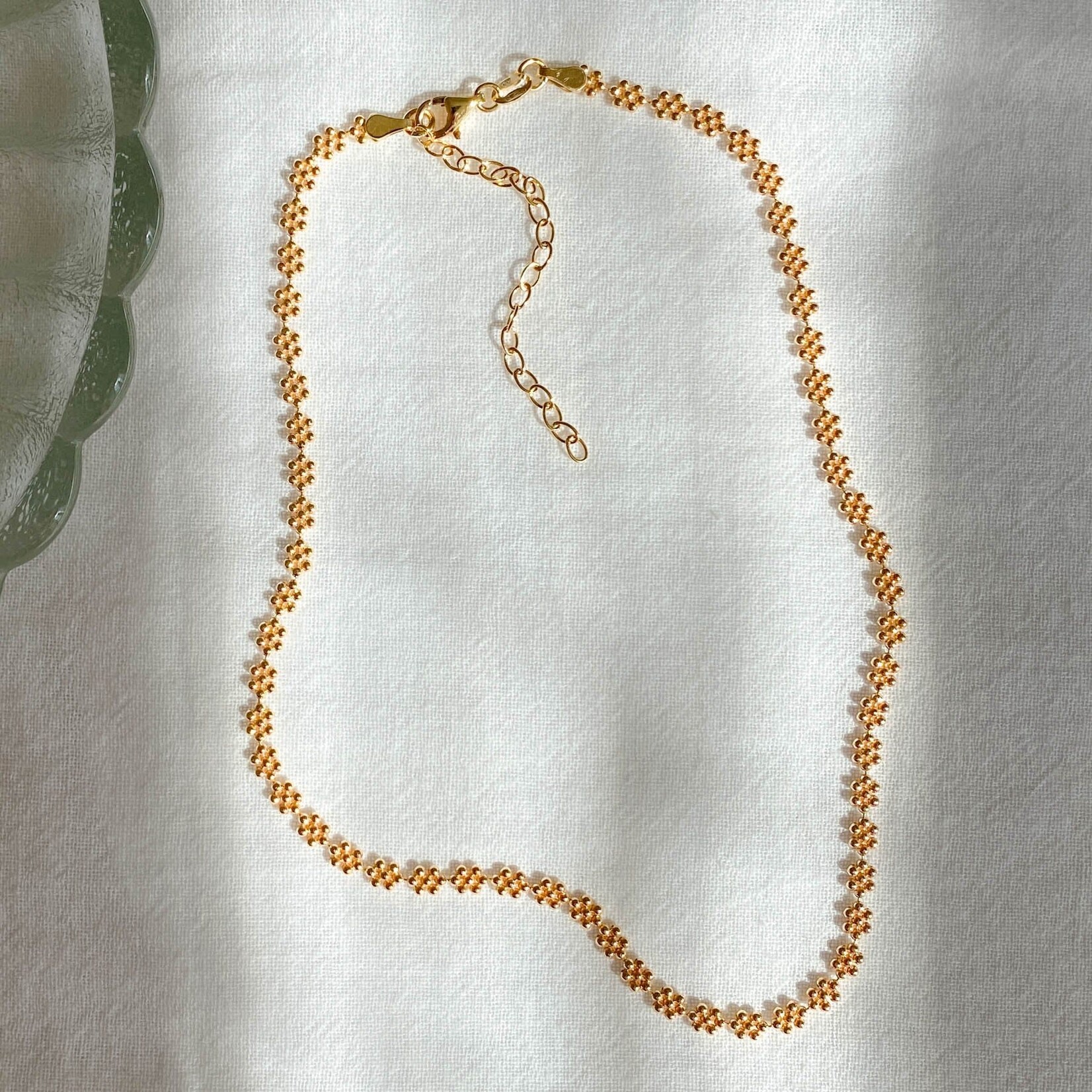 Atelier Brandlinger Brandlinger collier Bologna geelgoud verguld