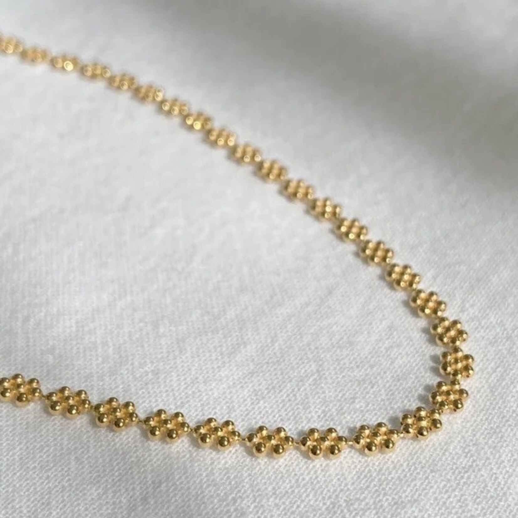 Atelier Brandlinger Brandlinger collier Bologna geelgoud verguld