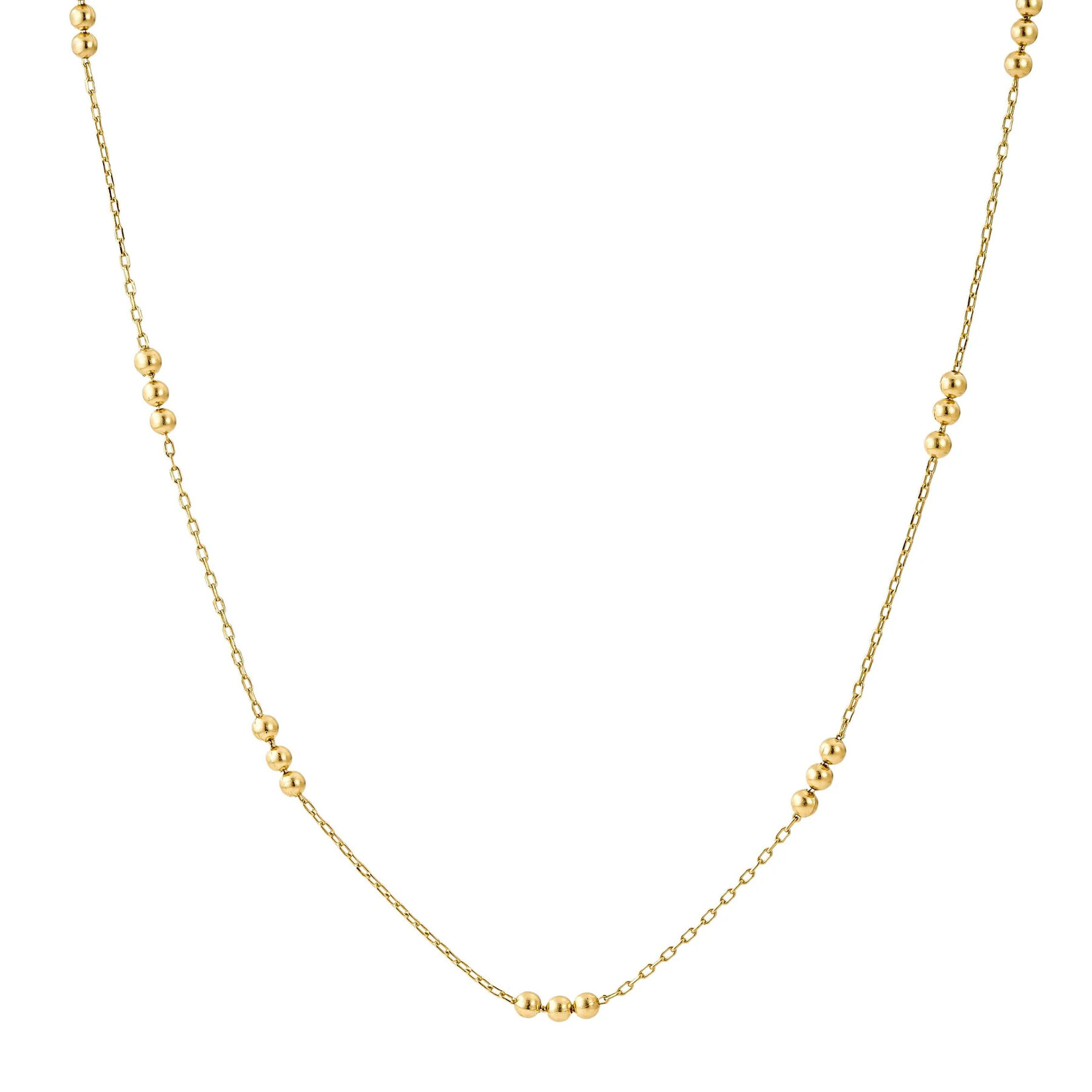 Atelier Brandlinger Brandlinger collier Grenada geelgoud verguld