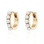 Atelier Brandlinger Brandlinger oorringen Tel-Aviv geelgoud verguld