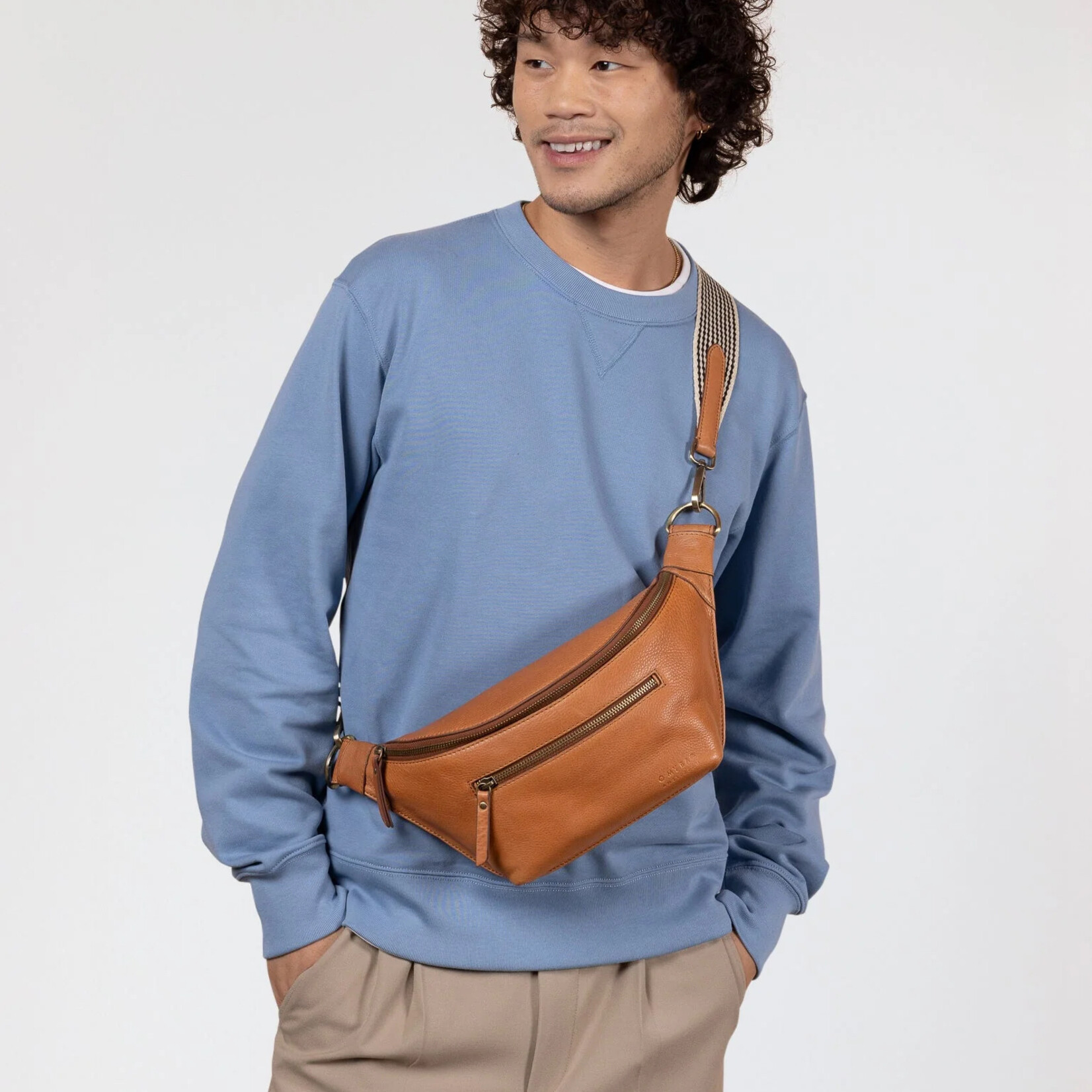 O My Bag O My Bag Drew Bum Bag, Soft Grain Leather (meerdere kleuren)