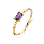 Jackie Gold Jackie Gold Medina Amethist Ring maat 54