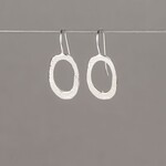 Jéh Jewels Jeh Jewels oorhangers zilver shiny ovaal 21711