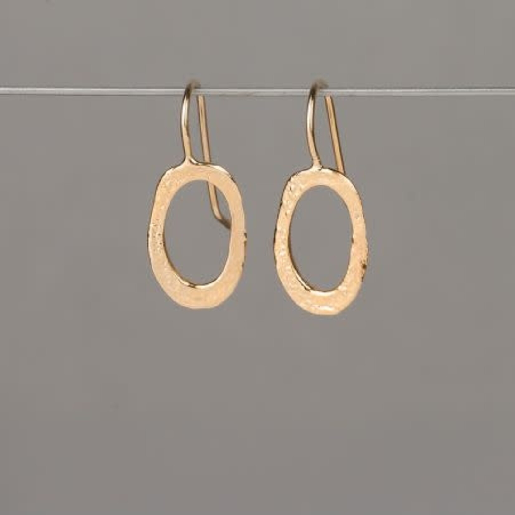 Jéh Jewels Jeh Jewels oorhangers zilver verguld shiny ovaal 21710