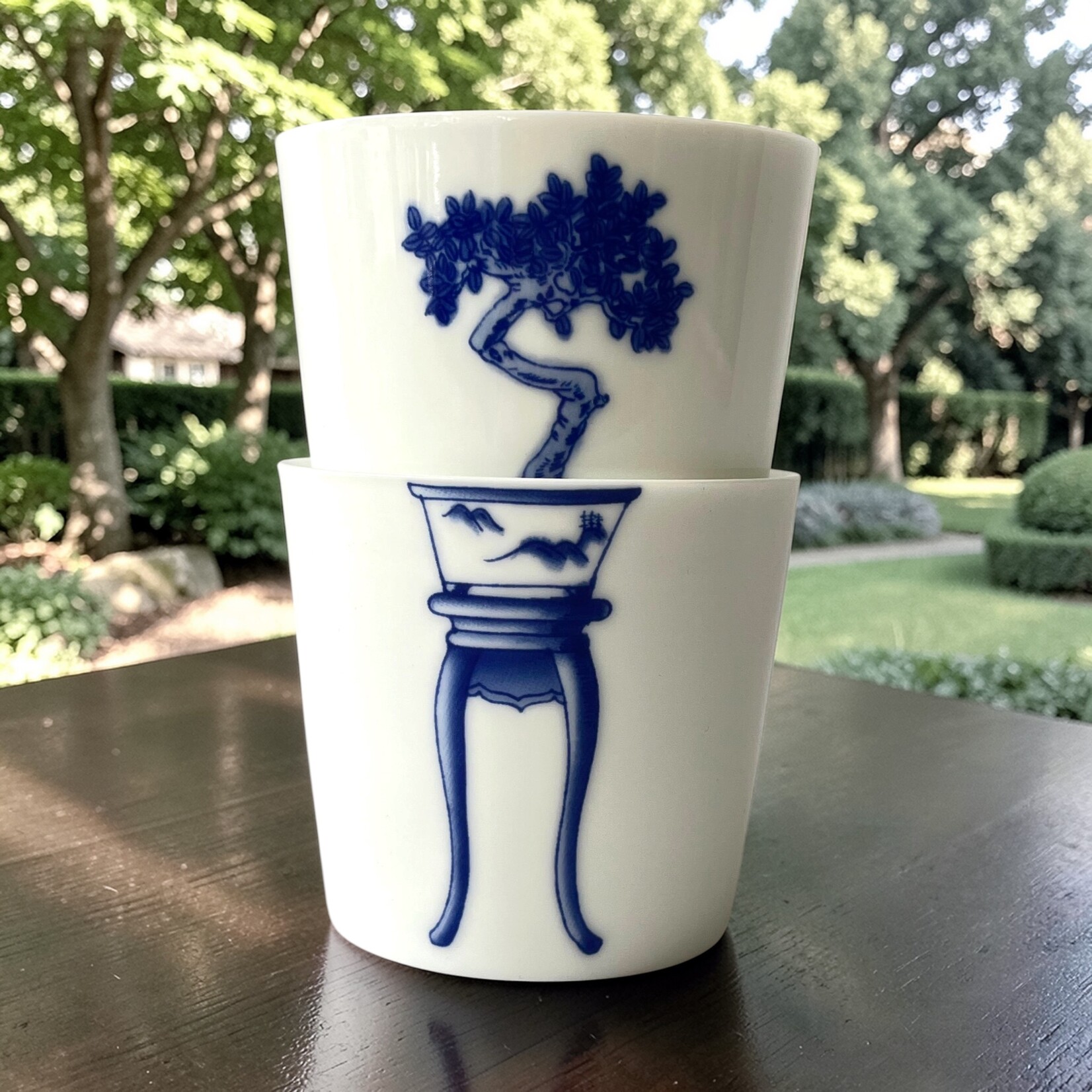 Lilibo Design Lilibo Bonsai Cups set van 2 kopjes (meerdere soorten)
