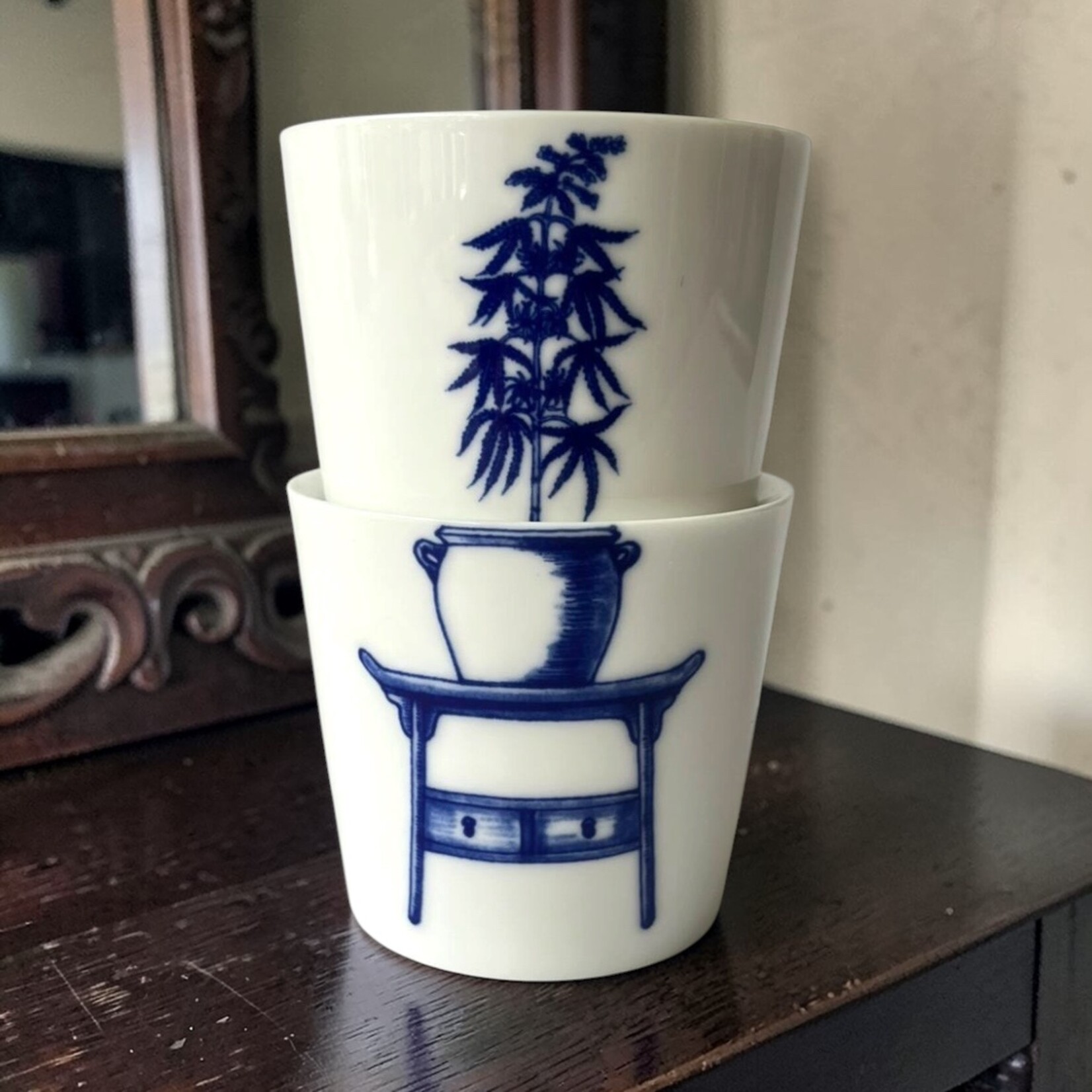 Lilibo Design Lilibo Bonsai Cups set van 2 kopjes (meerdere soorten)