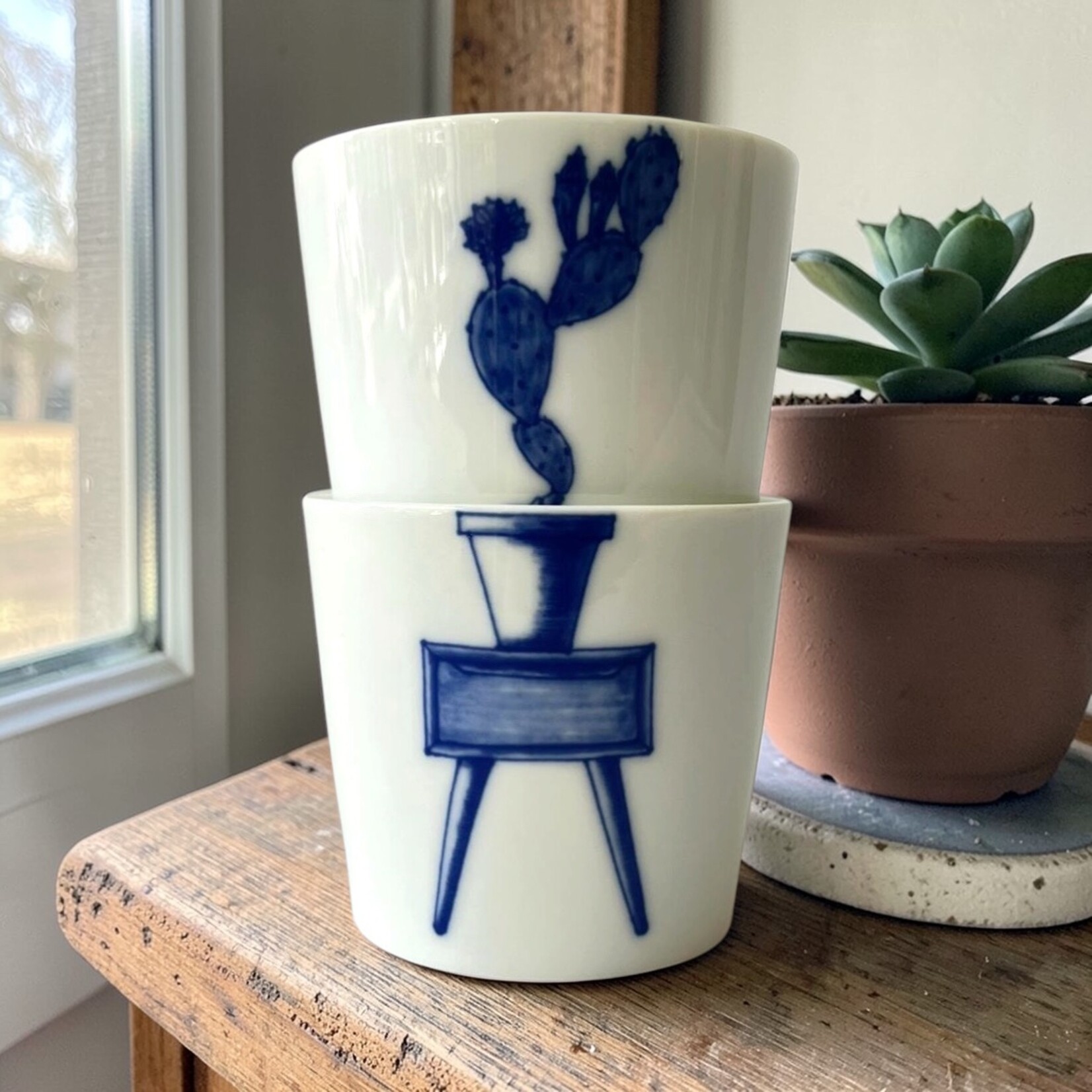 Lilibo Design Lilibo Bonsai Cups set van 2 kopjes (meerdere soorten)