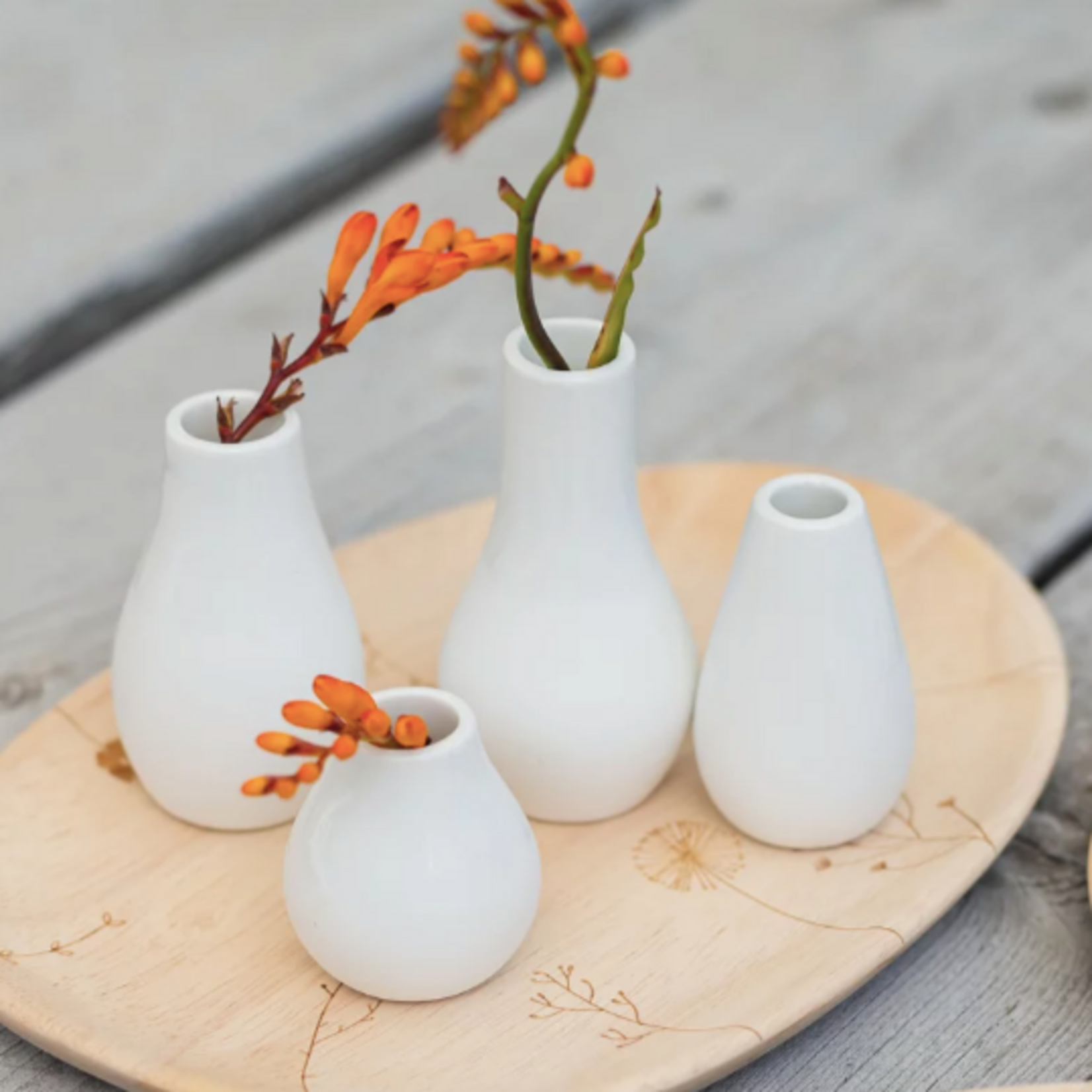 Räder Räder Mini Pastel Vaasjes Set van 4