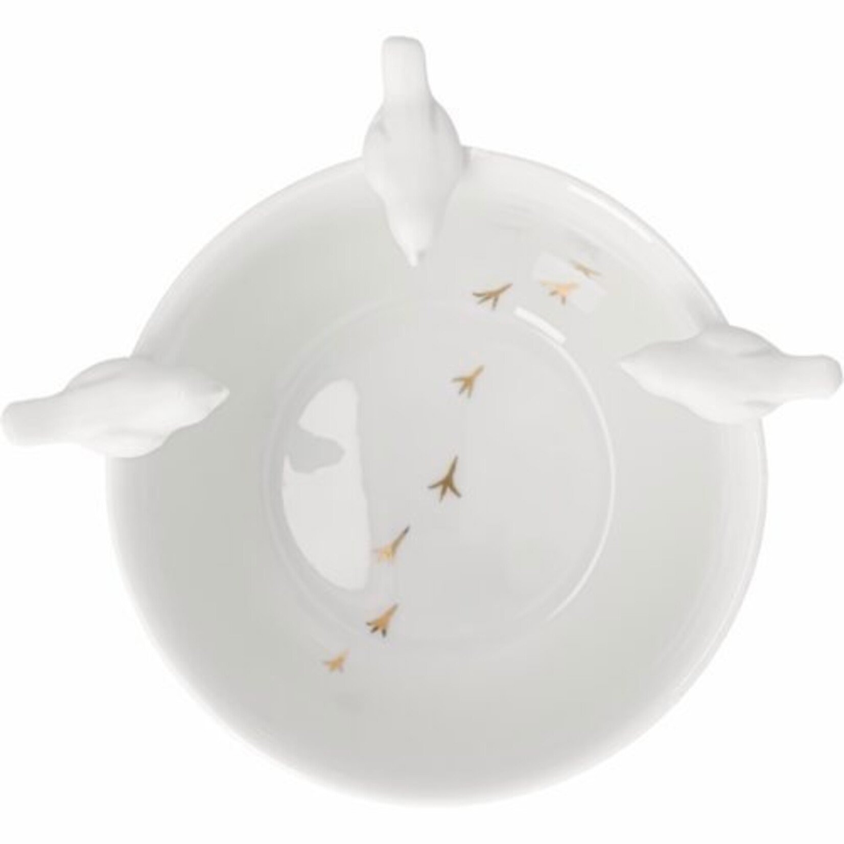 Räder Räder Schaaltje met Vogels klein, dia 9 cm