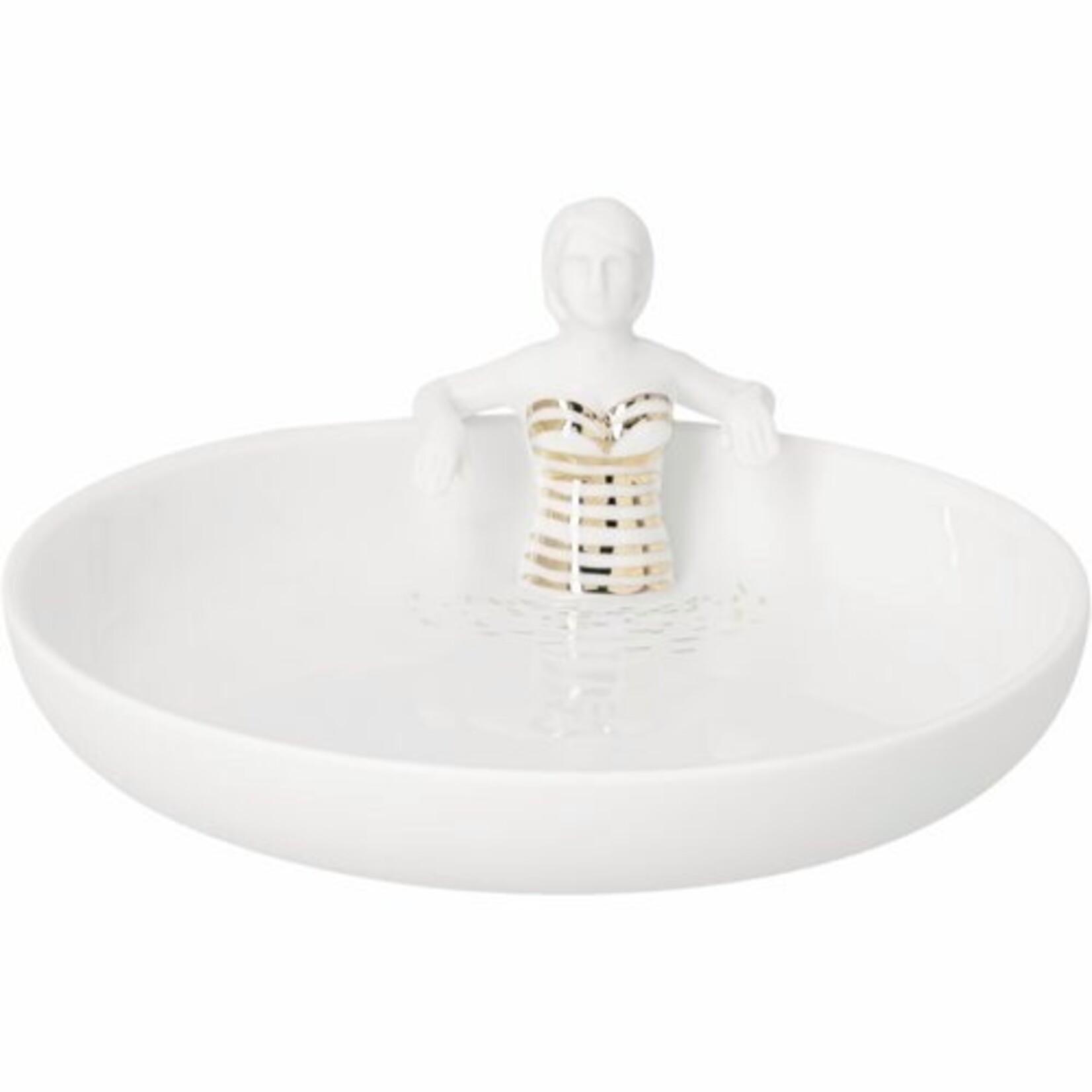 Räder Räder Schaaltje met badende vrouw dia 11,5 cm