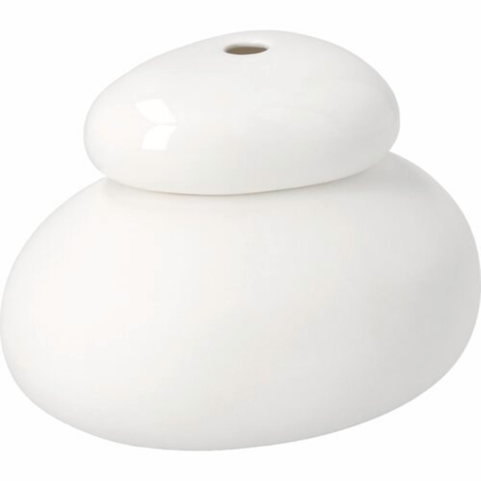 Räder Räder Vaasje Pebble wit