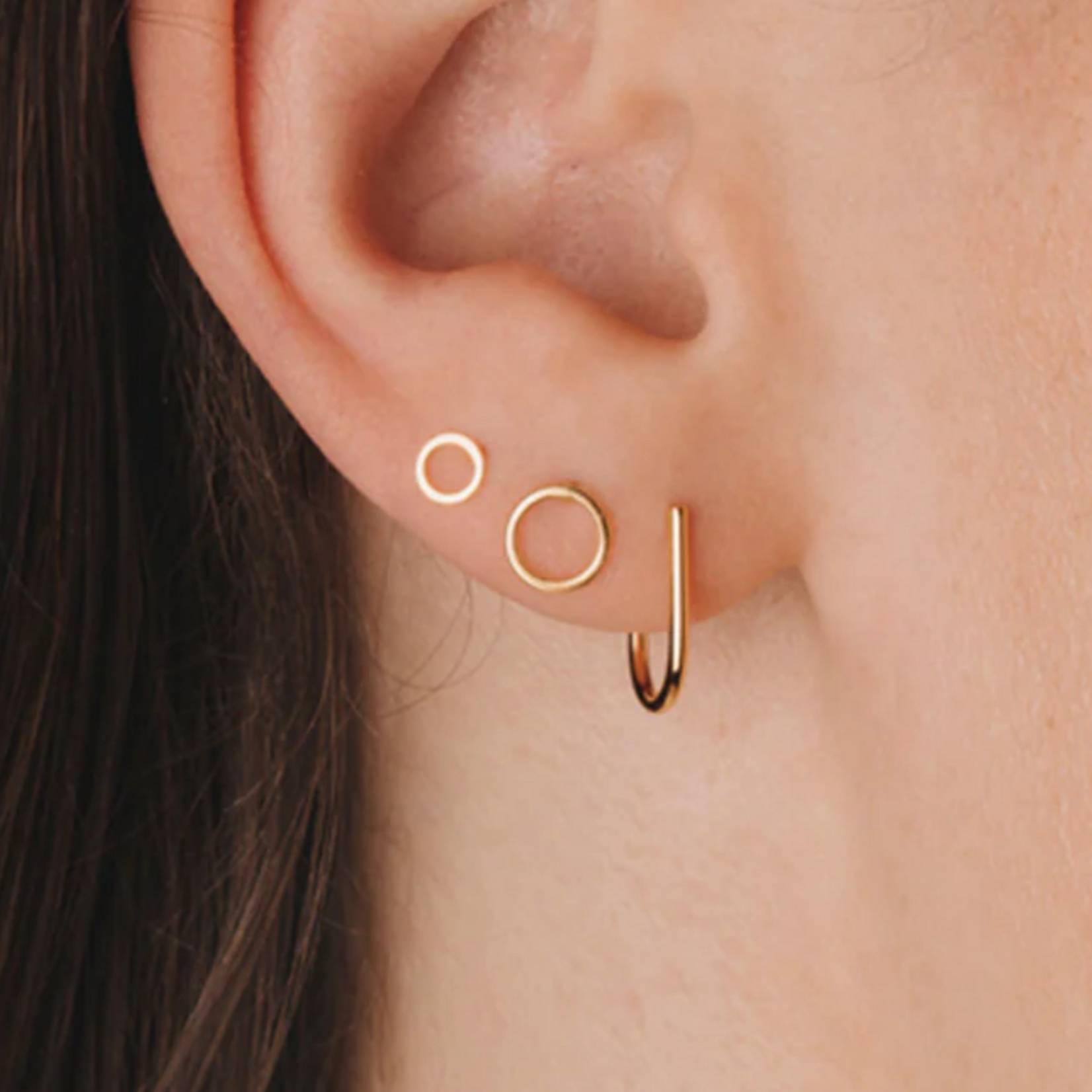 Studio MHL Studio MHL Oorstekers  Small Circle 6 mm