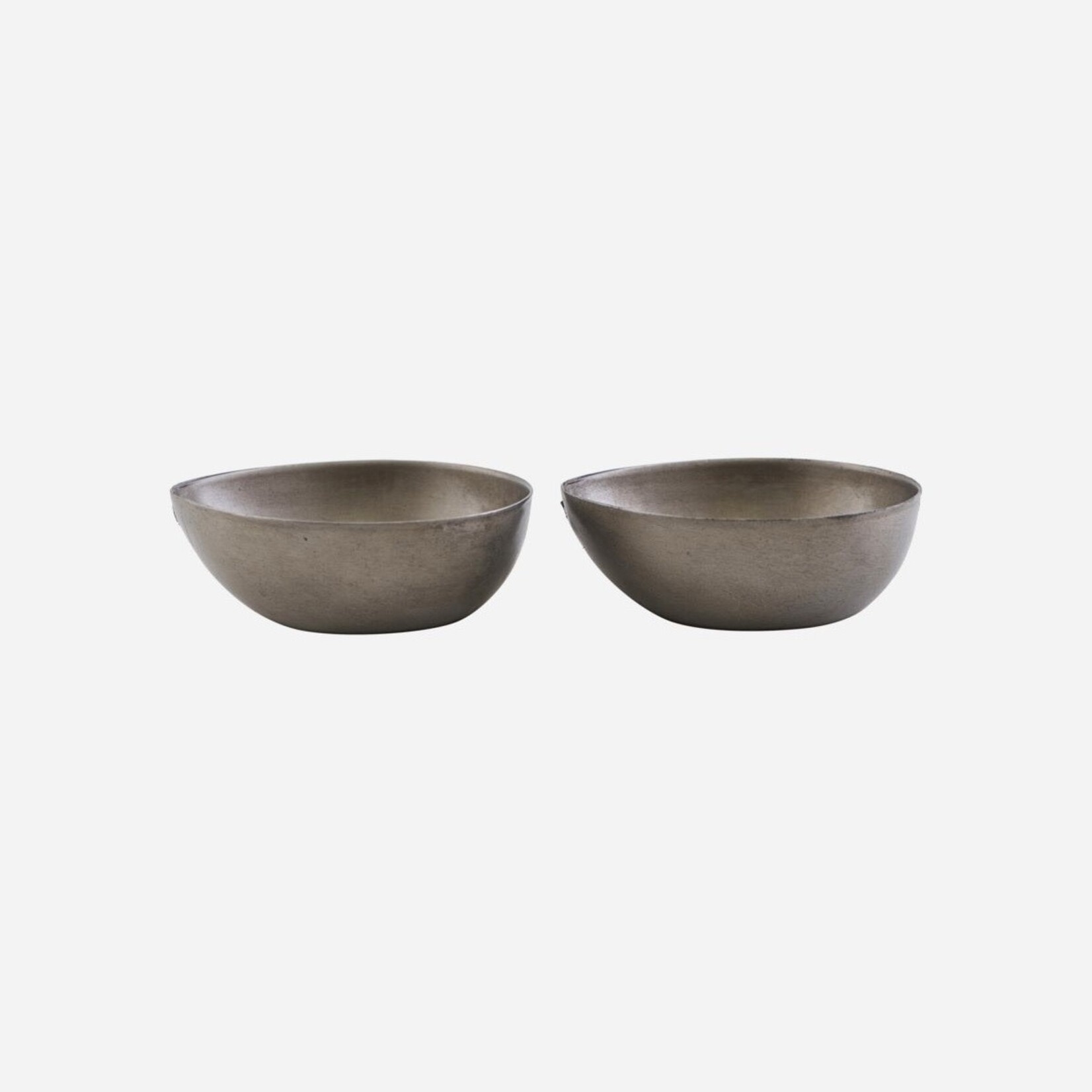 House Doctor House Doctor waxinelichtjeshouder Egg, gunmetal (6 stuks)