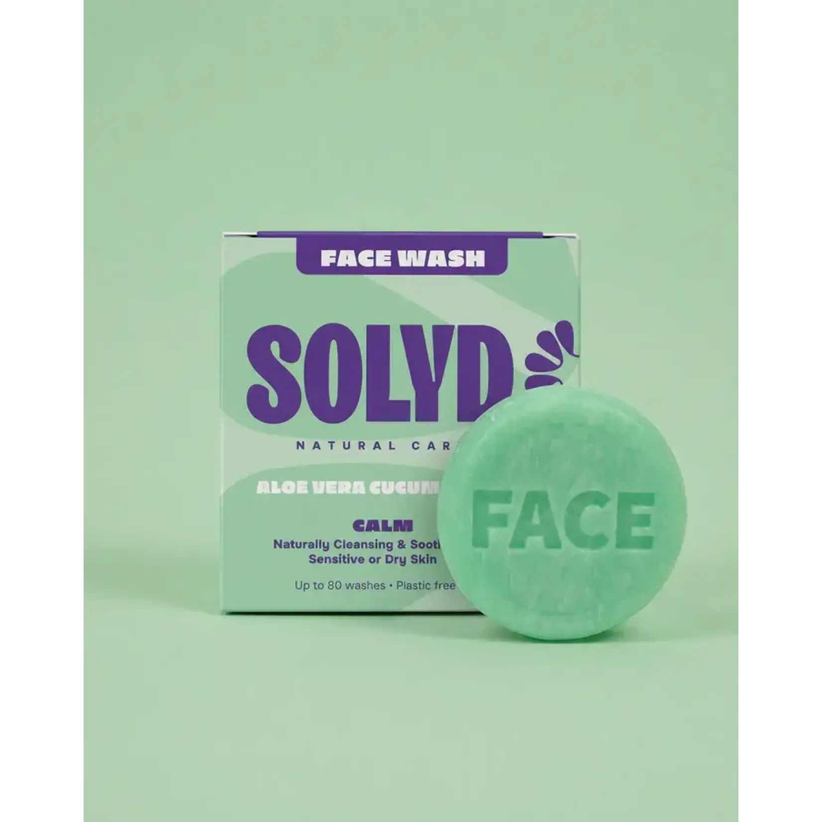 Shampoobars SOLYD Face Bar Aloë Vera-Komkommer