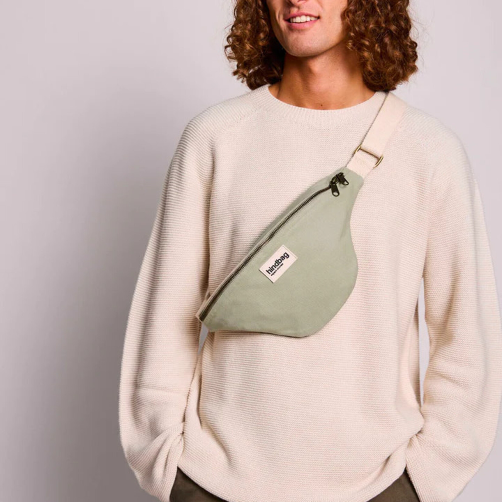Hindbag Hindbag fanny pack Olivia (meerdere kleuren jute/katoen)