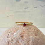 Atelier Île d'Or Ile d'Or ring Simone robijn 3 mm