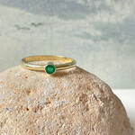 Atelier Île d'Or Ile d'Or ring Jeanne smaragd 3 mm
