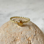 Atelier Île d'Or Ile d'Or ring Brigitte citrien 5 mm