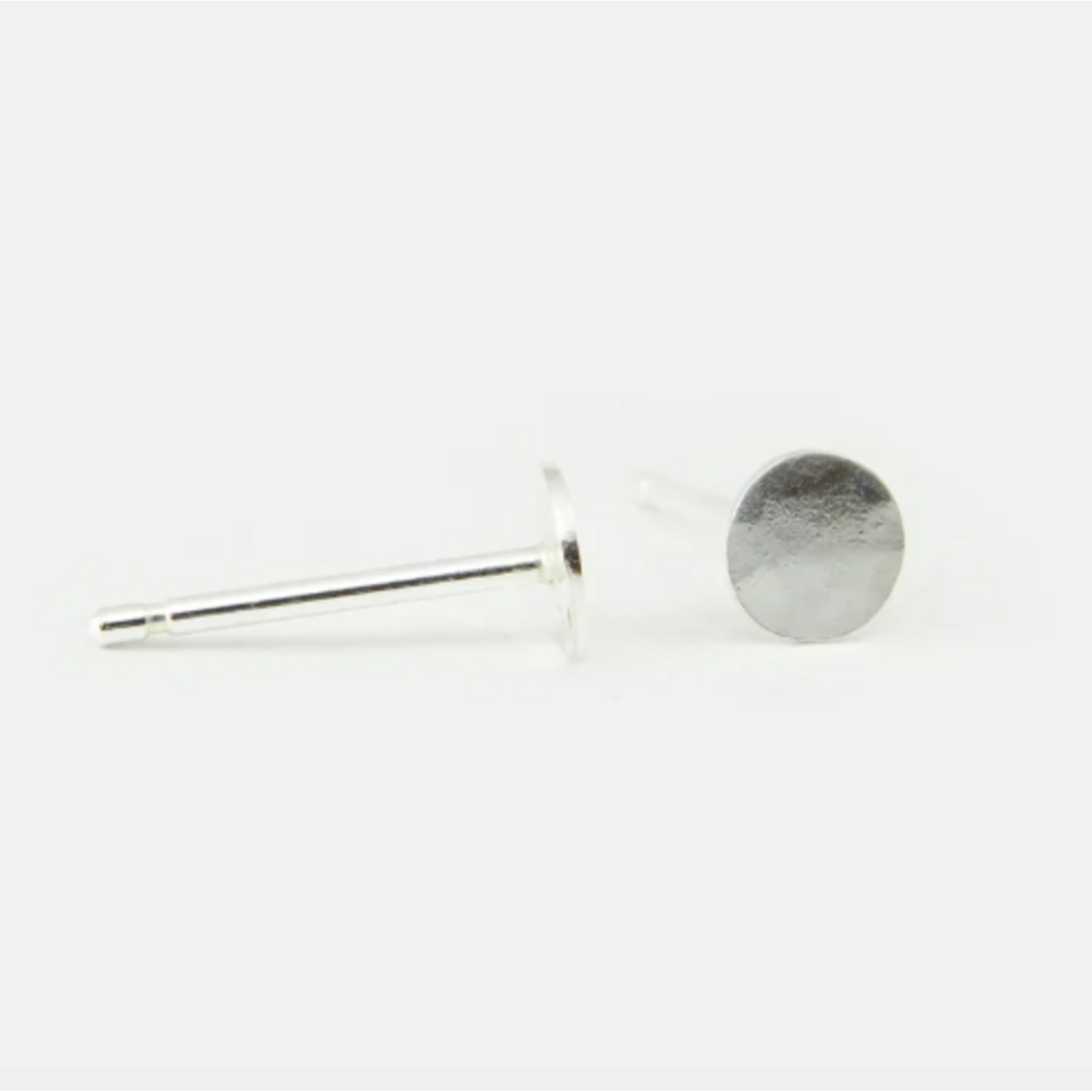 Studio MHL Studio MHL Oorstekers Hammered Disc 4 mm