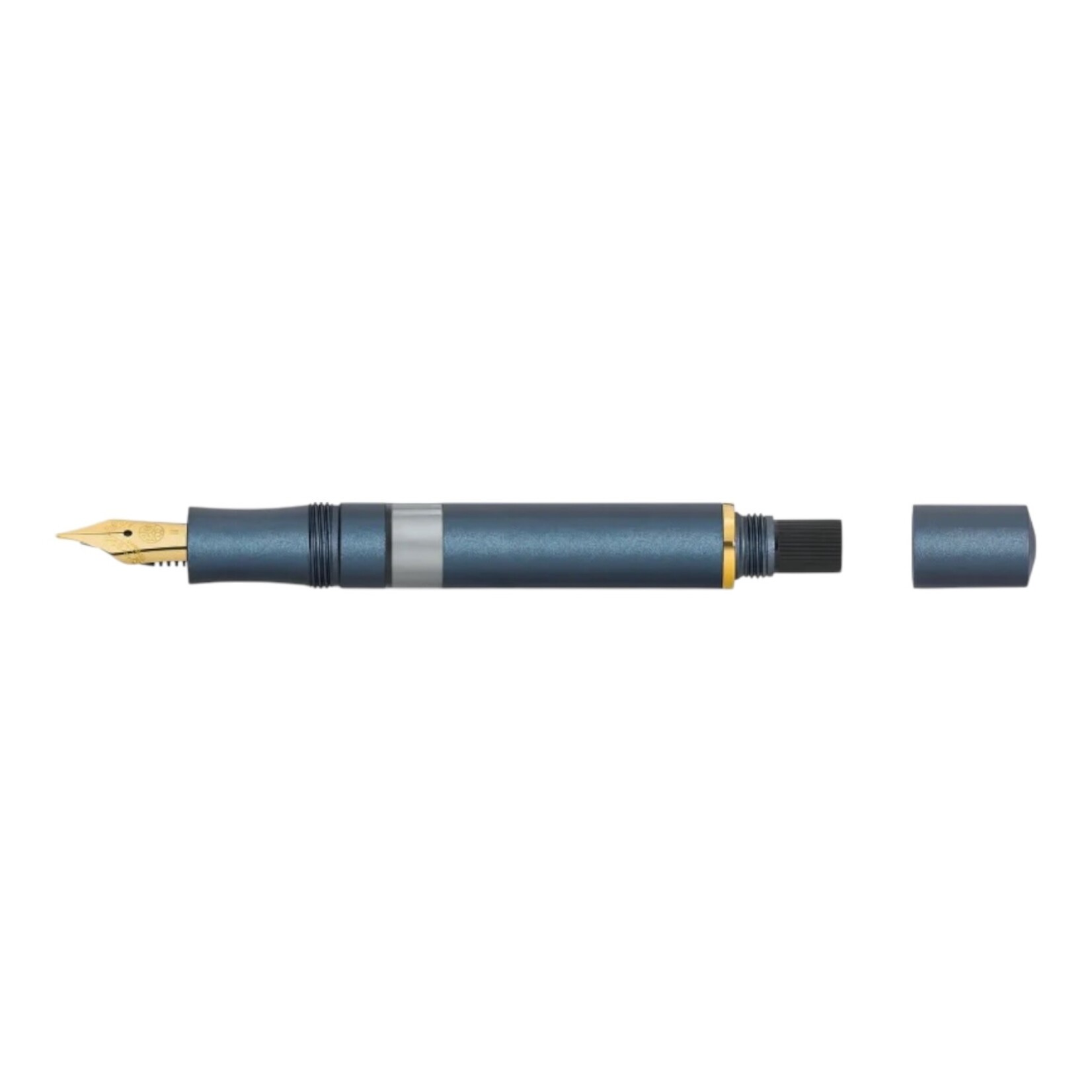 Kaweco Kaweco PISTON Sport AL Navy/Gold Set met inkt