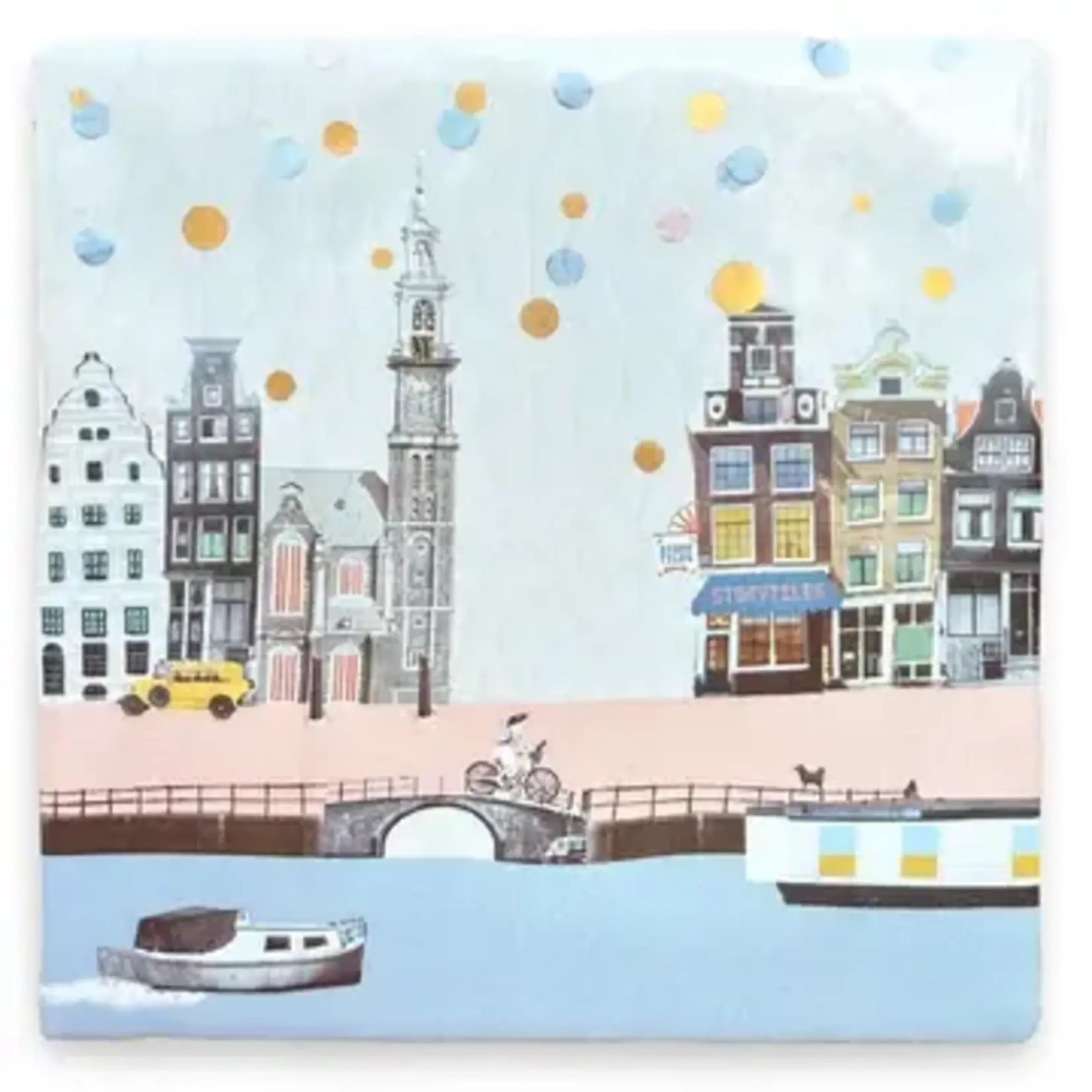 StoryTiles StoryTiles Siertegel 10x10 Amsterdam